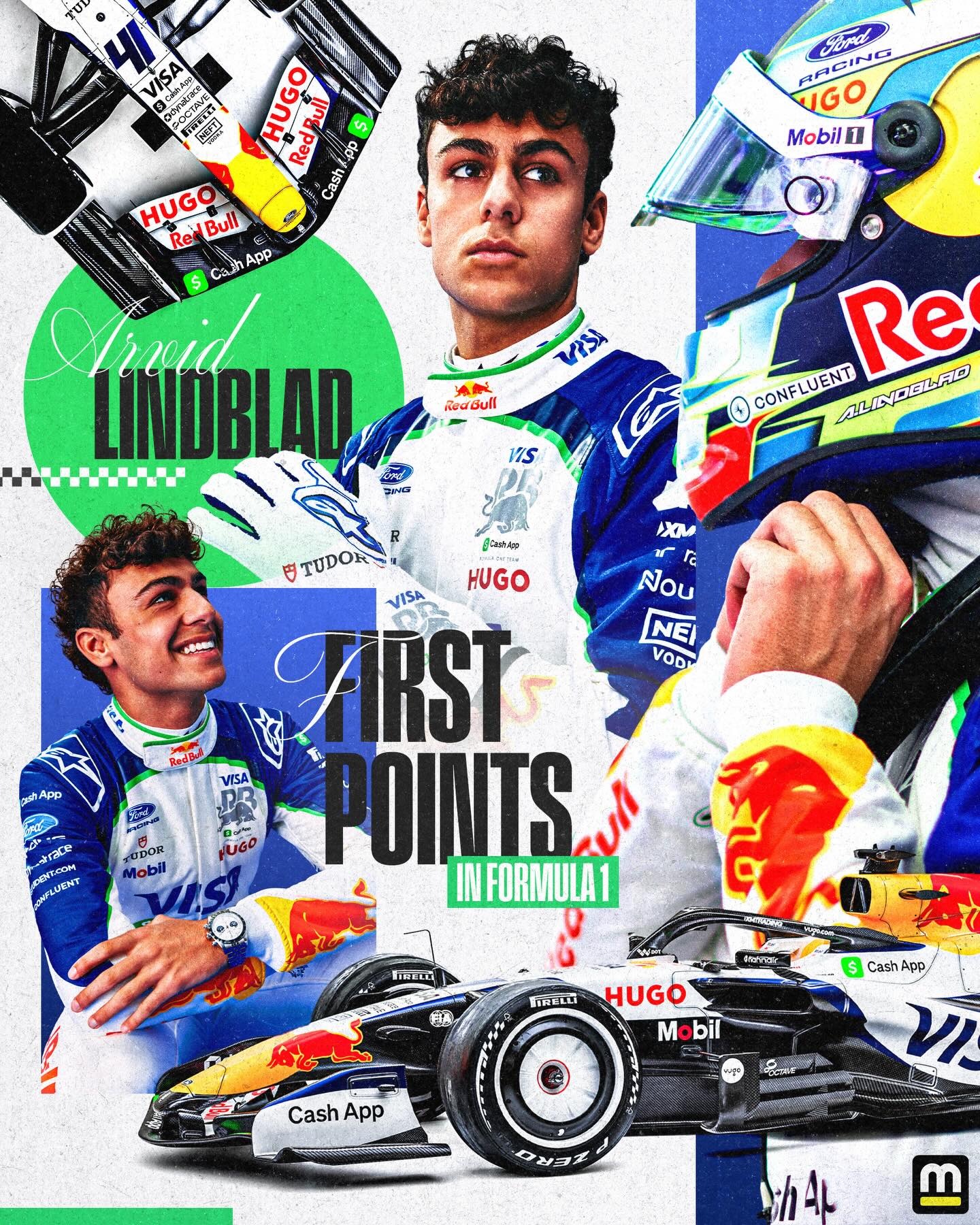 Arvid Lindblad scores points in his F1 debut! 👏