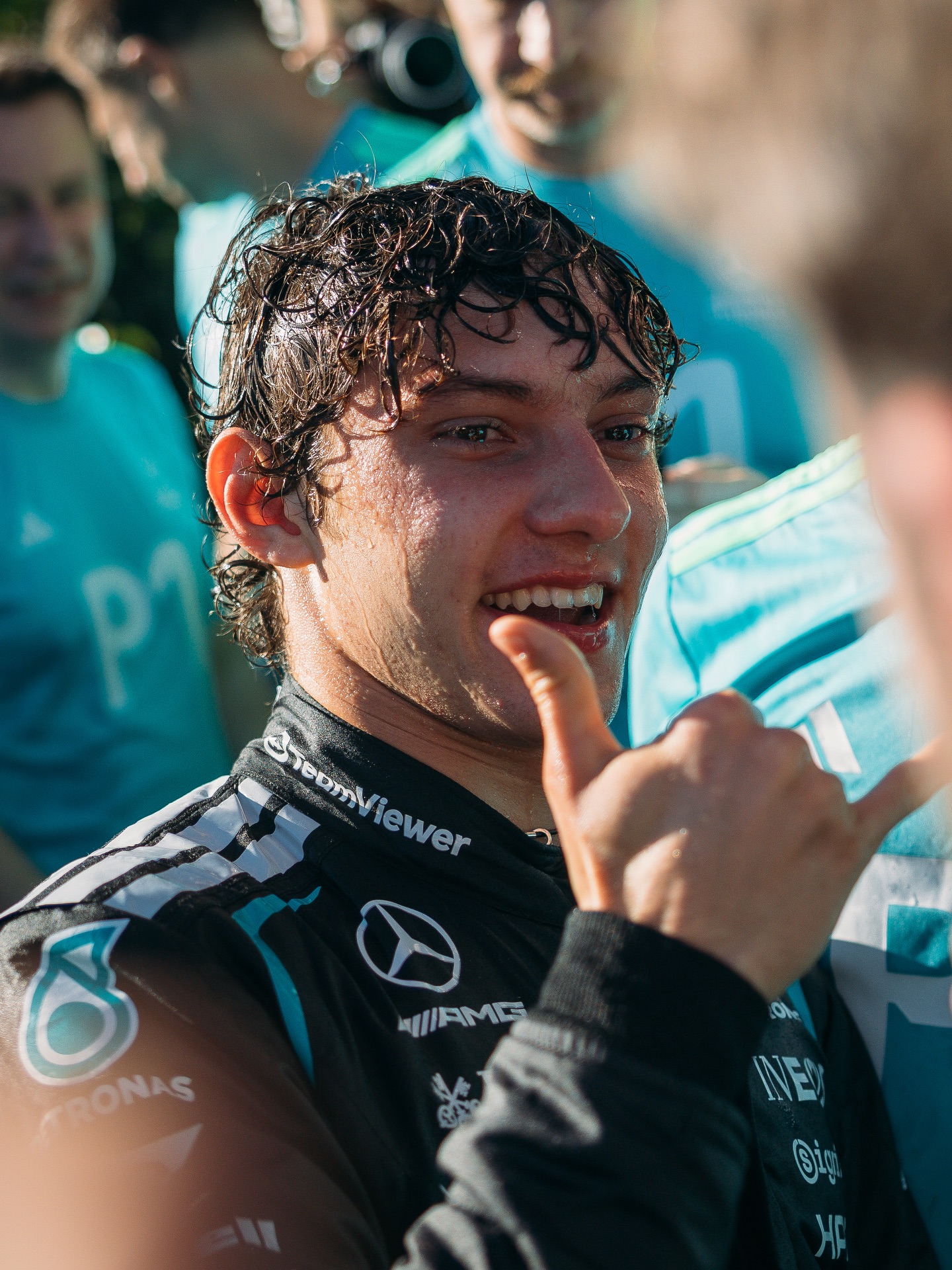Kimi Antonelli. P2 to start season two 🤙

#F1 #Formula1 #AusGP @kimi.antonelli @mercedesamgf1