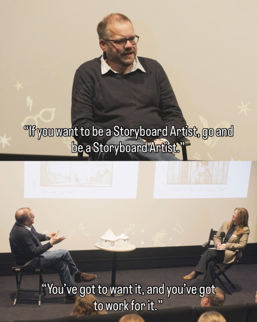 Before the wands, there were pencils! ✏️

Deep dive with Nick Pelham, Storyboard Artist on the Harry Potter film series, and find out how iconic scenes came alive on paper.

Swipe to see the full video!