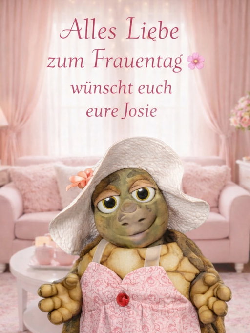 Ein ganz besonderer und zuckersüßer Weltfrauentagsgruß kommt heute von Josie! 🐢
Sie schickt euch ganz viel Liebe. 💕

Lasst euch heute feiern und verwöhnen. Ihr seid einfach großartig! 💐✨#weltfrauentag
#internationalwomensday
#josie
#saschagrammel
#humormachtglücklich