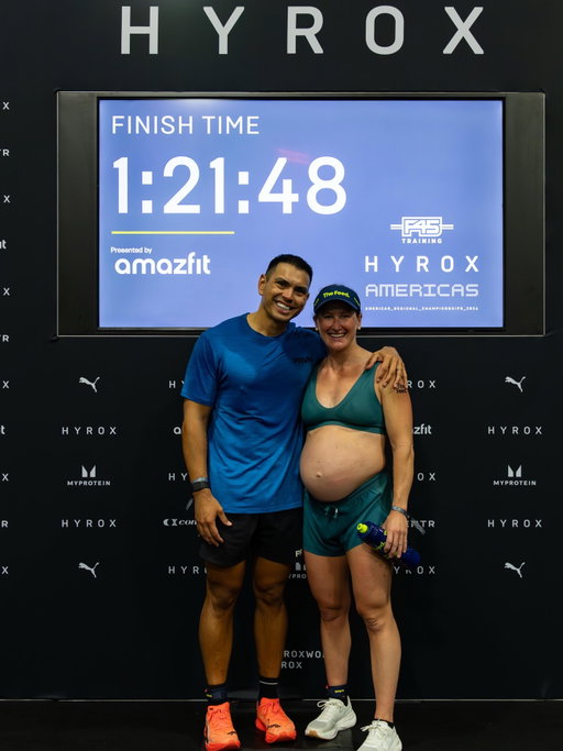 That was a blast 💥 especially doing it right beside my hubby. 

First HYROX race with @shaneorr01 & had no idea how it was going to feel but loved every minute of it. 

Thanks for all the love out there, I definitely got to take it in a lot more than I normally can. 

Thanks Washington, DC. Up next 26.2 Open workout. 

📸 @thefeed