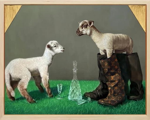A pop of pasture. 

Watch @NicolasGhesquiere’s Fall-Winter 2026 show on Tuesday, March 10th at 11.30am CET on Instagram or at louisvuitton.com 

Reimagined digital artworks in artistic collaboration with Nazar Strelyaev-Nazarko. 

#LVFW26 #NicolasGhesquiere #LouisVuitton