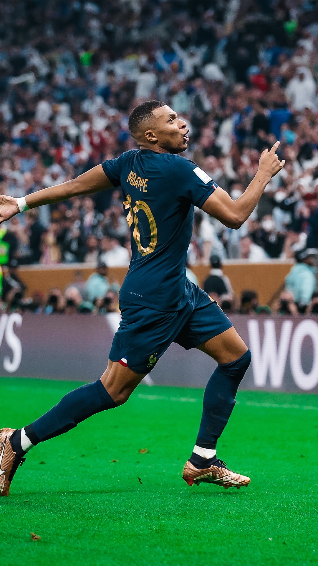 95 days until #FIFAWorldCup 2026. 

Kylian Mbappé completely changed the 2022 Final in 95 seconds ⏰🇫🇷
