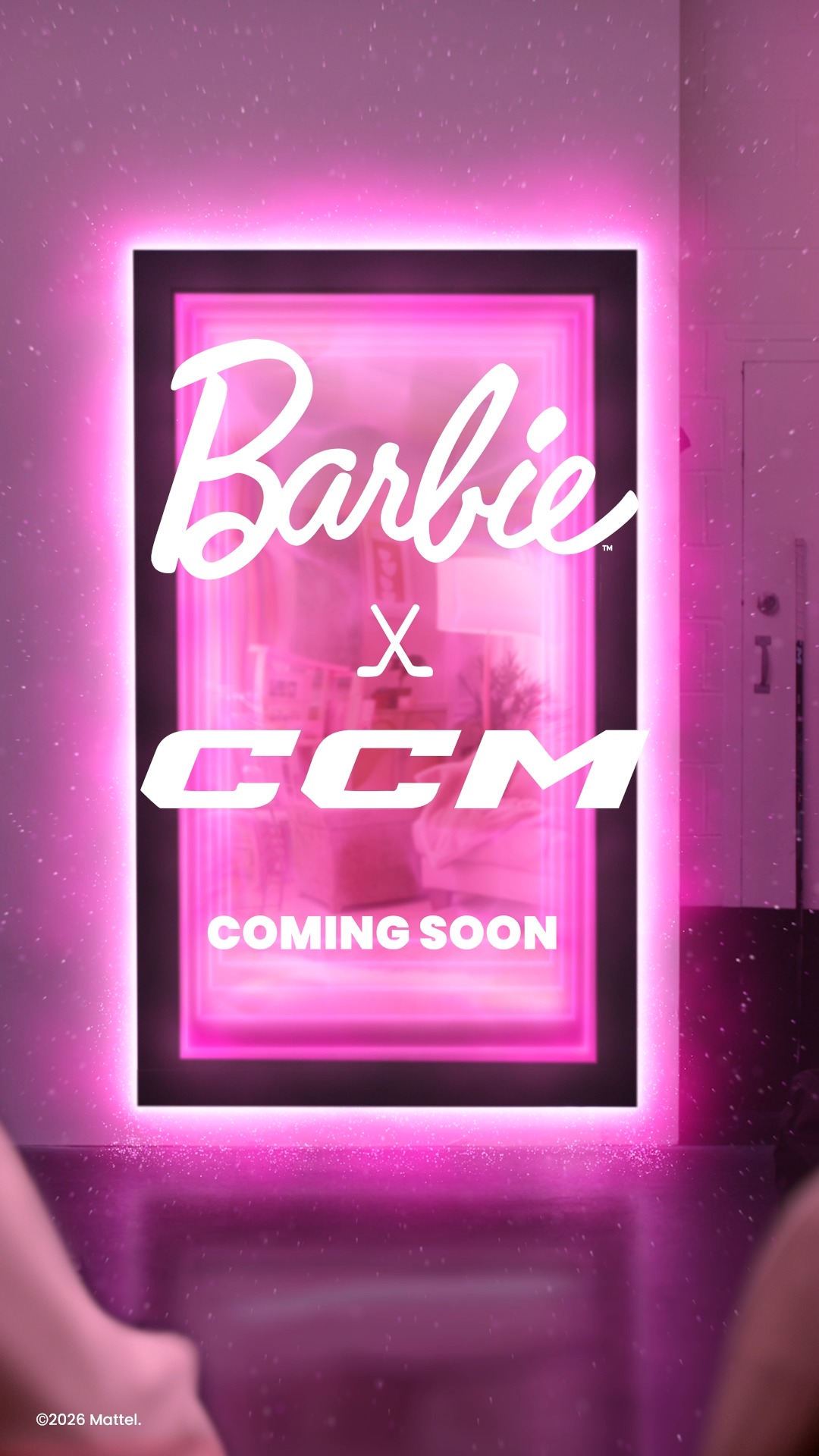 The game is about to be more colorful 💗✨

Barbie™ x CCM coming soon.