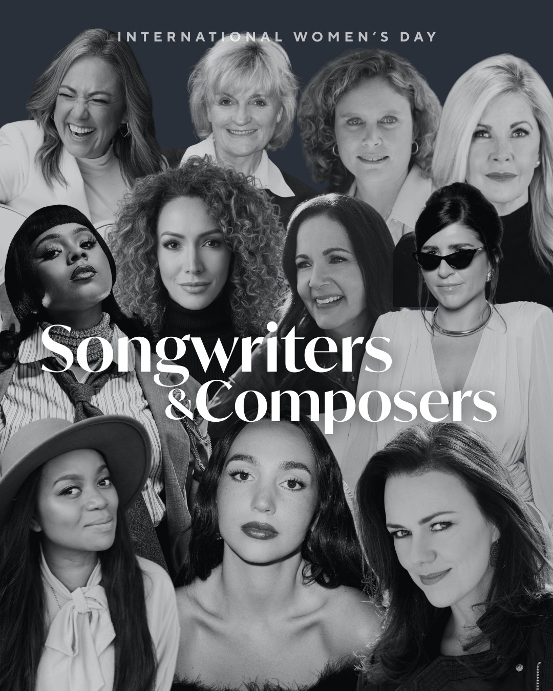 The songs you can't shake? They started with women like these.

Today, on International Women's Day, we're honoring the women of the Songwriters & Composers Wing Committee. We see you. We celebrate you. We look up to you.

Tag a female songwriter in the comments who deserves their flowers.