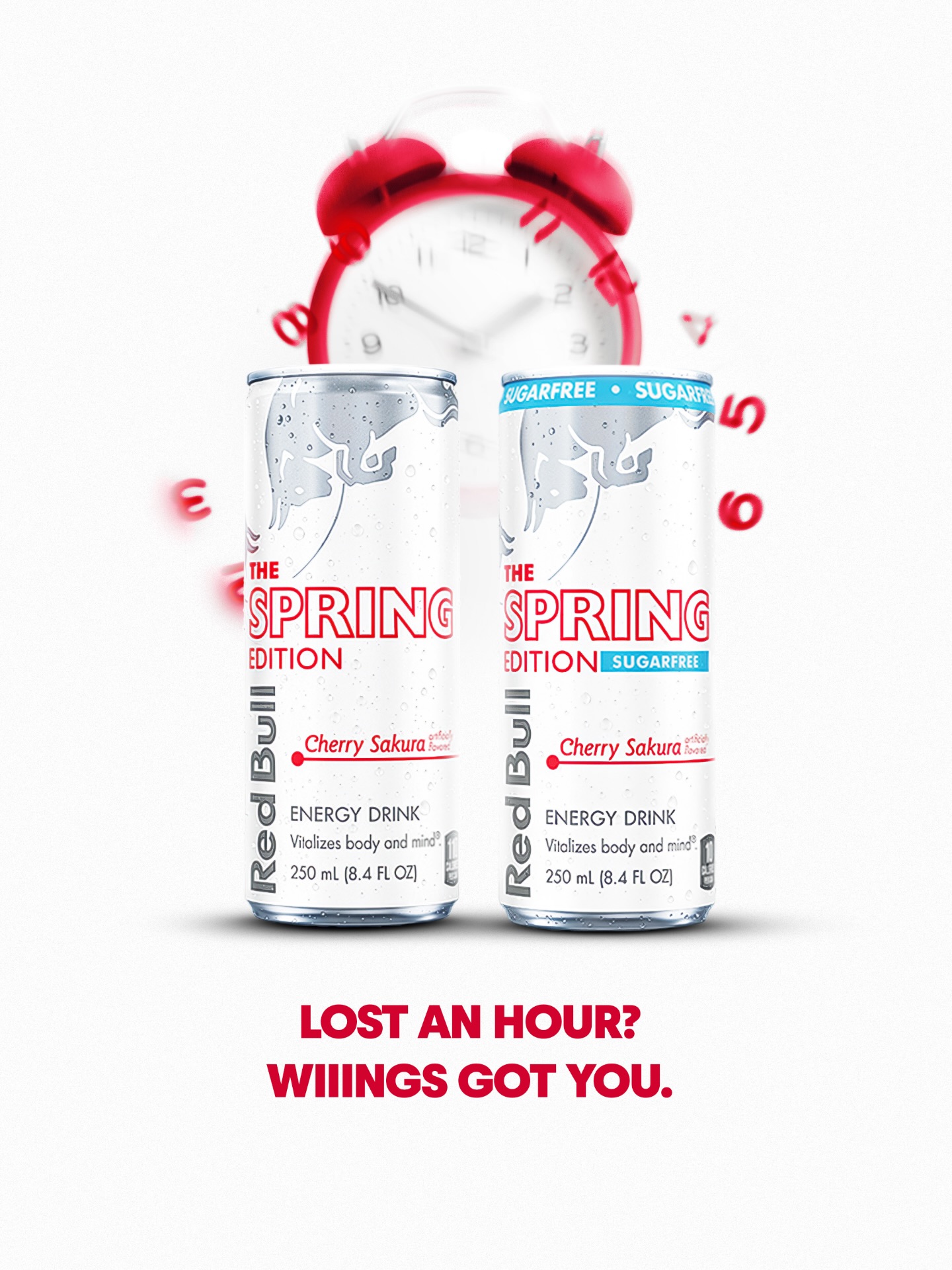 who needs the extra hour anyway 🙂‍↔️

Spring forward with new Red Bull Spring Edition Cherry Sakura. Find your wiiings in-store nationwide 🛒 👀