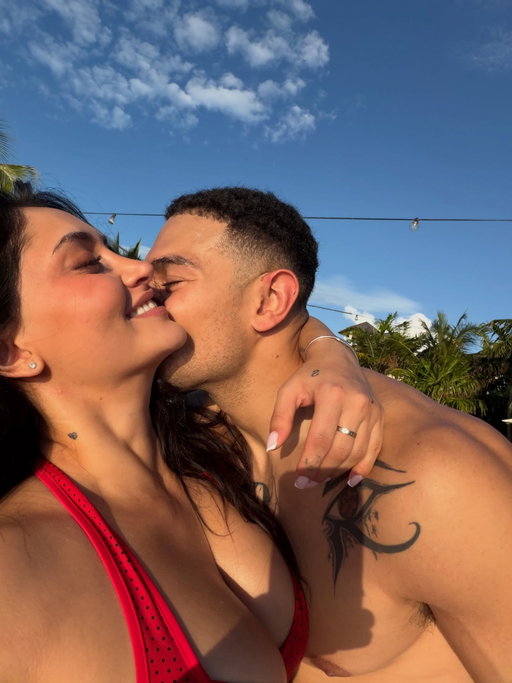 HAPPPPY BIRTHDAYYY to my papa baby AKA my ray of sunshine in human form. Our second birthday of yours celebrated together and a lifetime to go. I don’t know how it’s possible but your inside is somehow even more beautiful than the outside (which is crazy)(ur so hot). You are the best part of all my days. I miss u even when u are in the room next to me. 
You have the most pure, special, & infectious energy of anyone I’ve ever known. To know you is to love you! You deserve everything good in this life & that’s why you have me!! JK, but actually I couldn’t even dream of a better dad to all our furbabies (& our future children),a better boyfriend, a better friend, & a better lover than you. 
Thank you for always taking care of me, spoiling me, being my best friend, and being the better half of my brain. Like I always say, I can turn my brain off whenever you’re around🥰 I love you in ways words can’t begin to describe. You have my heart in this lifetime and every one to come!❤️