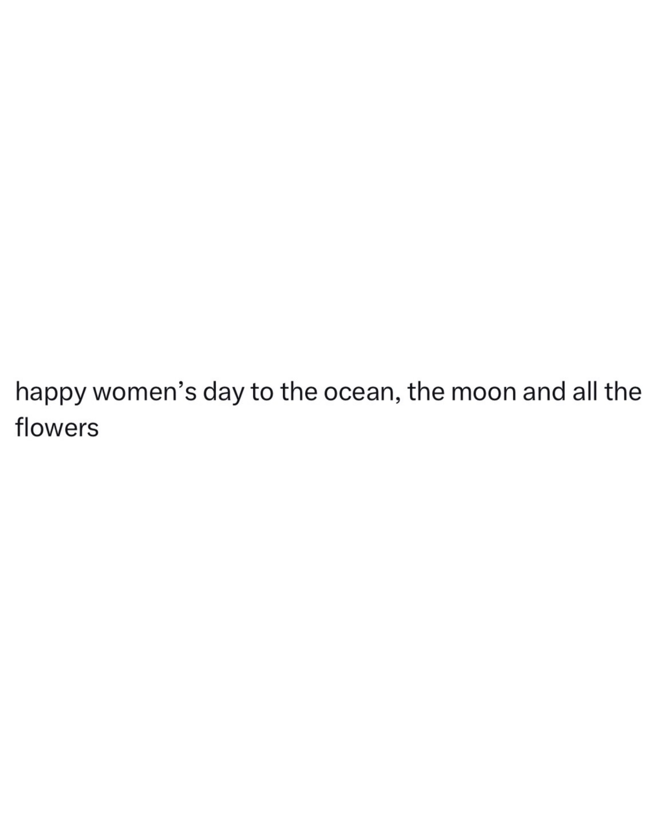 happy international women’s day ♡