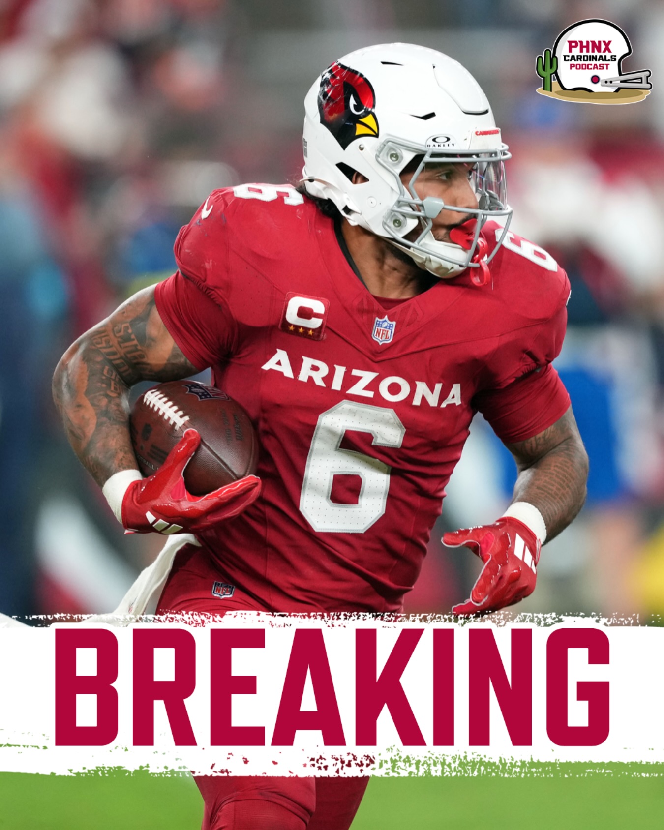 The Arizona Cardinals and RB James Conner have agreed on a restructured contract for the 2026 season.

The 31-year-old Pro Bowler is back in AZ.