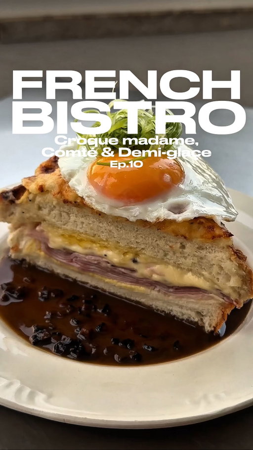 FRENCH BISTRO EP10

Croque madame, last episode of this series 🤍

Recipe in my next newsletter, check in Bio! 

Track ID 💿: Mc Solaar - Nouveau Western

#france🇫🇷 #croquemonsieur #croquemadame #sandwhich #sauce