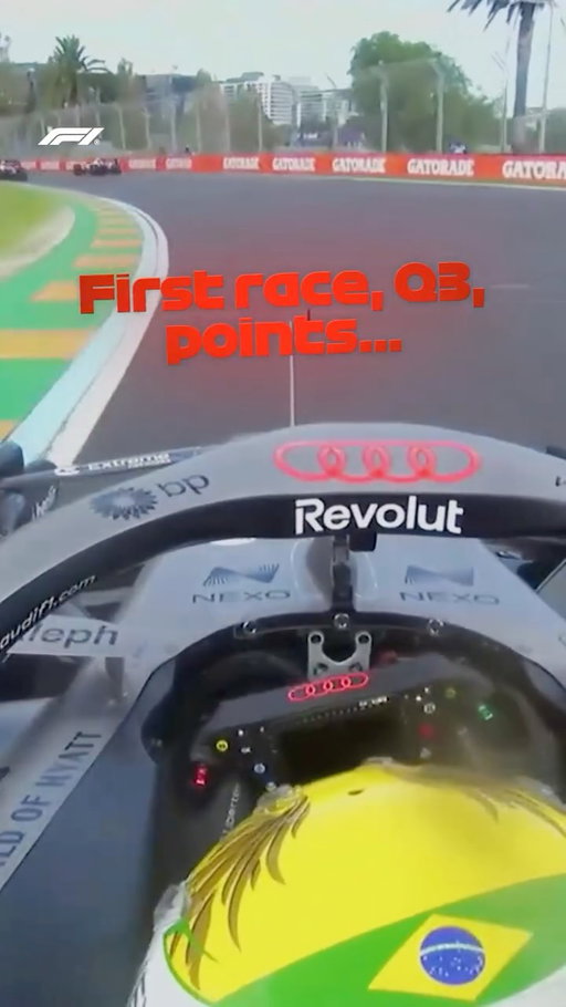 Great words from Gabriel 👏 

#F1 #Formula1 #AusGP @audif1