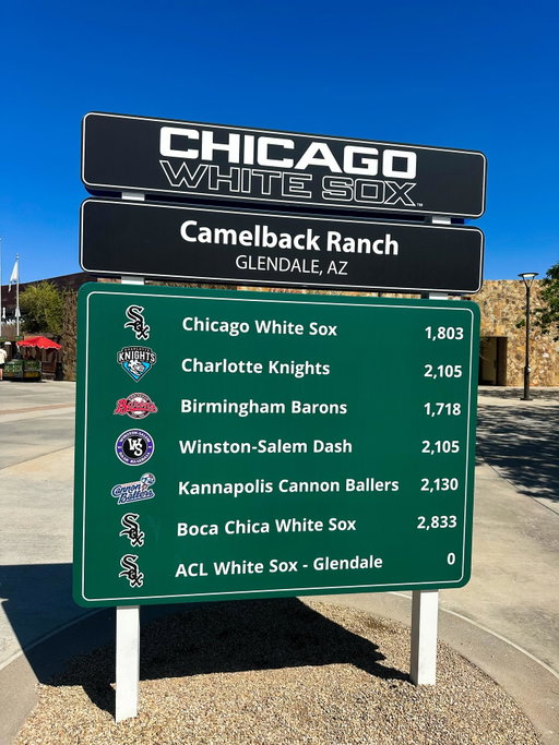 A Charlotte Knights shoutout in Arizona! 💙