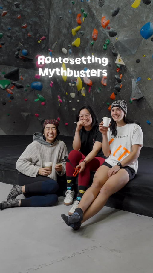 “You can’t set what you can’t climb…”

Our routesetters Shireen, Reina, and Anna debunk a few myths they’ve heard along the way.

Big shoutout to all the incredible women in our team and community. We are grateful for your contributions and support, today and every day.

#InternationalWomensDay #WomenInRoutesetting