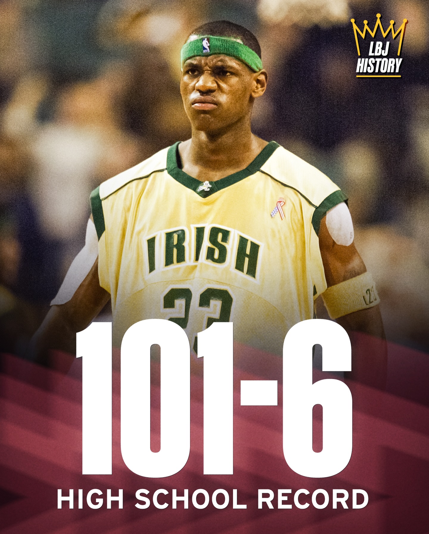 LeBron James has been DOMINATING the sport since long before the NBA. 👑👀