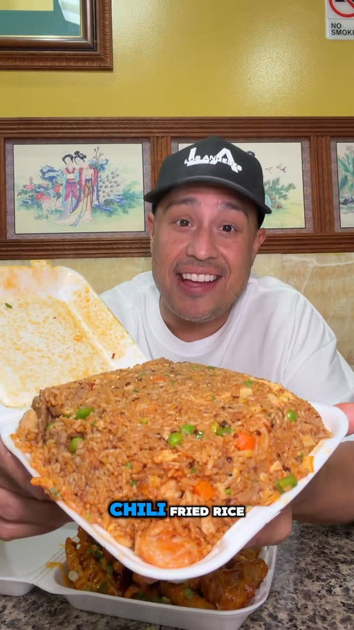 Drove over an hour for this @mryoumorenovalley  that has lines out the door to try their version of the Viral Orange Chicken Fries and NEW item the Dry Chili Fried Rice that was worth the drive alone!! 😮‍💨🥵🔥🔥🔥

@mryoumorenovalley 
📍16110 Perris Blvd STE J, Moreno Valley, CA 92551

#morenovalley #inlandempire #iefood #riversidecounty #chinesefood