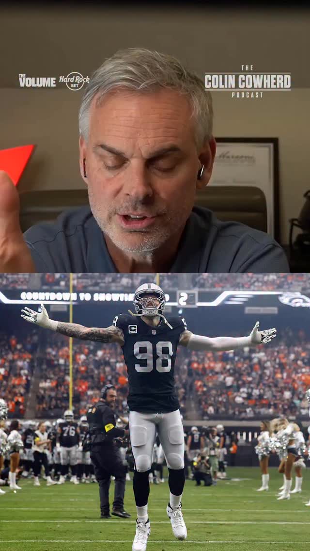 “The 14th pick. That was a lot!”
@colincowherd & @JohnMiddlekauff react to the Raiders trading Maxx Crosby to the Ravens #sports #football #nfl