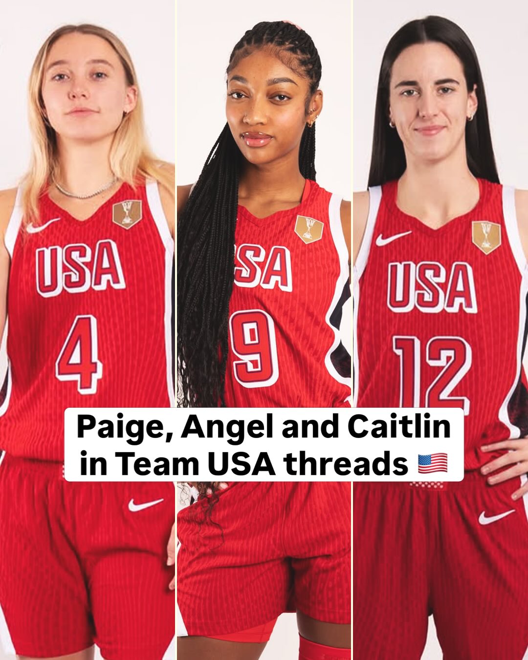 Paige Bueckers, Caitlin Clark and Angel Reese will make their U.S. senior national team competitive debuts in the FIBA Women’s World Cup qualifying tournament next month 👏

(via @usabasketball)