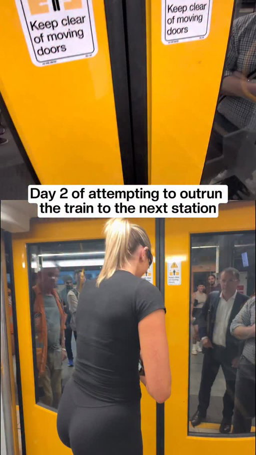 Day 2 of racing the train from Wynyard to Town Hall…
#running #challenge #explore