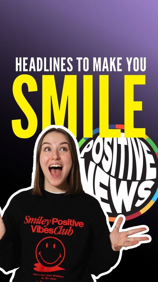 Want to learn the adorable way @edinburghzoo is helping its penguins prepare for mating season? 🐧💛

It’s time for another round of Headlines to Make You Smile, your weekly dose of good news from around the world.

Watch to see the stories and tell us your favourite 👇✨

#SmileyNews #GoodNews #PositiveNews #Happiness #GoodVibes