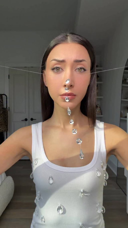 hyperfixated on water droplet jewelry 💧