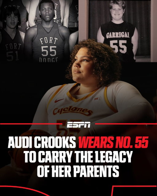Seeing Audi Crooks in No. 55 means so much more 🥹