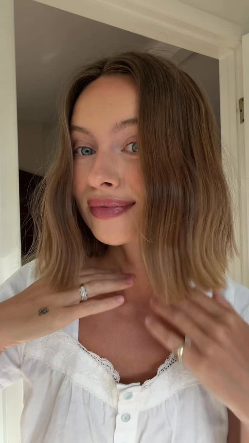 My hair texture completely changed post partum- I have 2x as much hair and it’s stick straight 🙂 no more bob for Hailey (for this year)