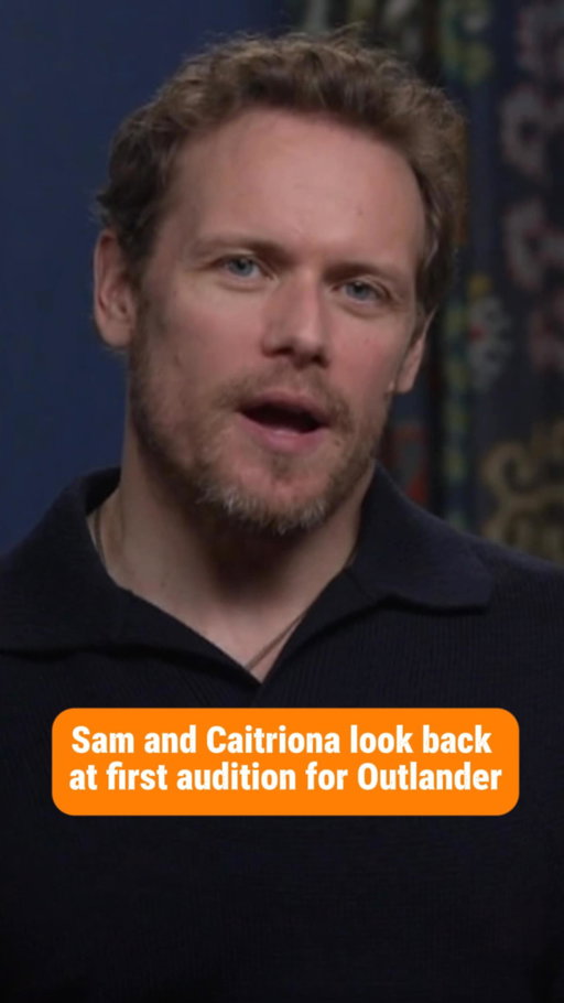 The final season of ‘Outlander’ is here and our hosts @jmacspeaks and @carolynglobal take a look at this throwback clip of stars Sam and Caitriona on their first audition for the show#outlander #series finale #actorsaudition #tmsinterviews #themorningshow