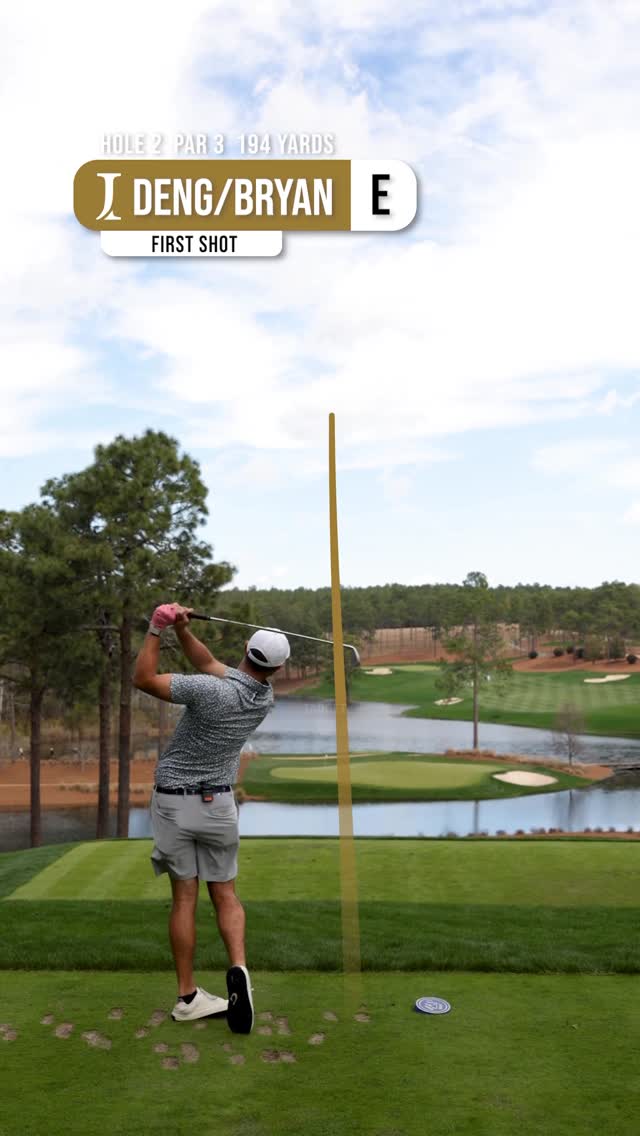 Alt shot on holes 1-3 with 2025 @juniorinvitational champion @aphrodite_deng and @wesleybryangolf - video with @bryanbrosgolf coming soon to a YouTube channel near you!
