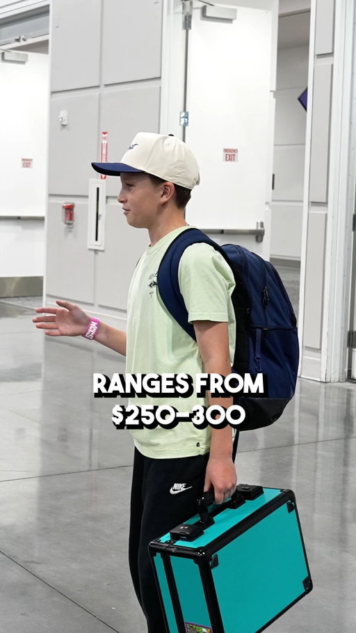 $500 Sports Card Negotiation with a Young Collector 😳