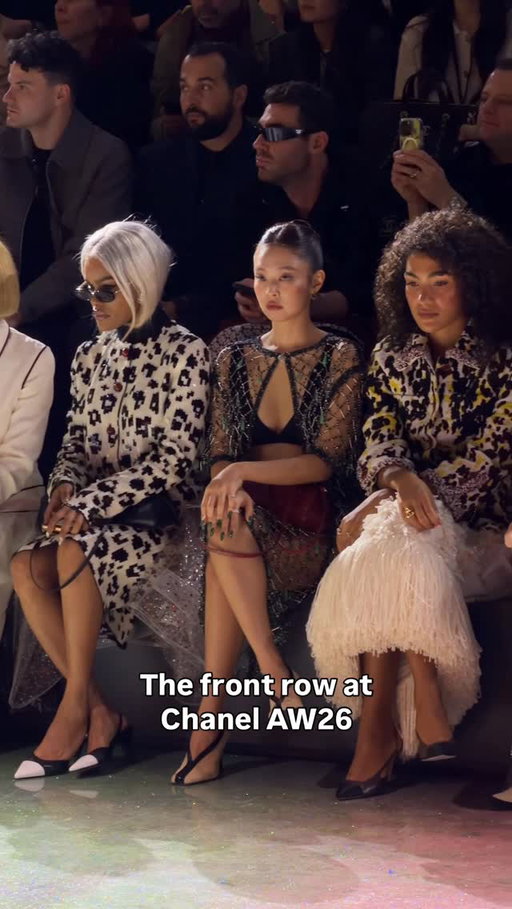 Who did you spot at the @chanelofficial AW26 show? 👀

#DazedFashionTV #Chanel #MargotRobbie #Jennie #OliviaDean