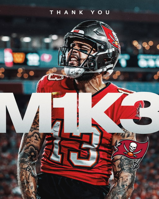 The most prolific offensive career in Buccaneers history.

A Tampa Bay legend. Thank you, 13.