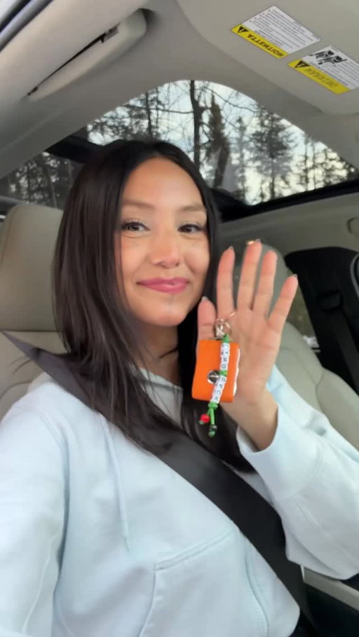 I bought my first car, what a dream come true. I wouldn’t have been able to do this without you. I owe it all to you guys, nakurmiik for continuously supporting me and my message.
I also want to thank Volvo for this opportunity, for aligning with my values and especially for their kindness.

I hope you enjoy these items, matching perfectly with the Volvo! You can find them here:

- mini boots (kamingnguak): Northern Lights Arts & Cultural Pavilion at the Ottawa Shaw Centre
- water bottle: @ryan_woodruff_ojibwe_artist
- sweetgrass: local Indigenous store
- dried bison: @mitsohdotcom 
- auntie sticker: @tansimaskwa
- blanket: gifted 
- toiletry bag: @kokom_scrunchies
- keychain: local vendor 

@volvocarcanada #VolvoPartner #VolvoXC40