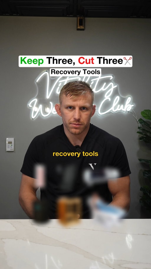 Which would you keep and cut? ✂️

Follow for more recovery and wellness tips
