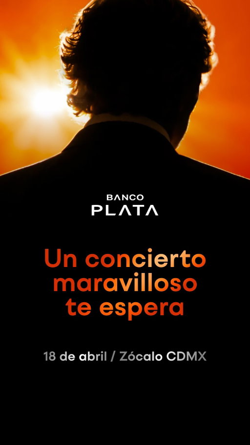 ¡Un concierto maravilloso está por llegar!
Este 18 de abril marcará un antes y un después en la historia de la banca en México.

*Por iniciar operaciones como banco.
 #BancoPlata #comingsoon