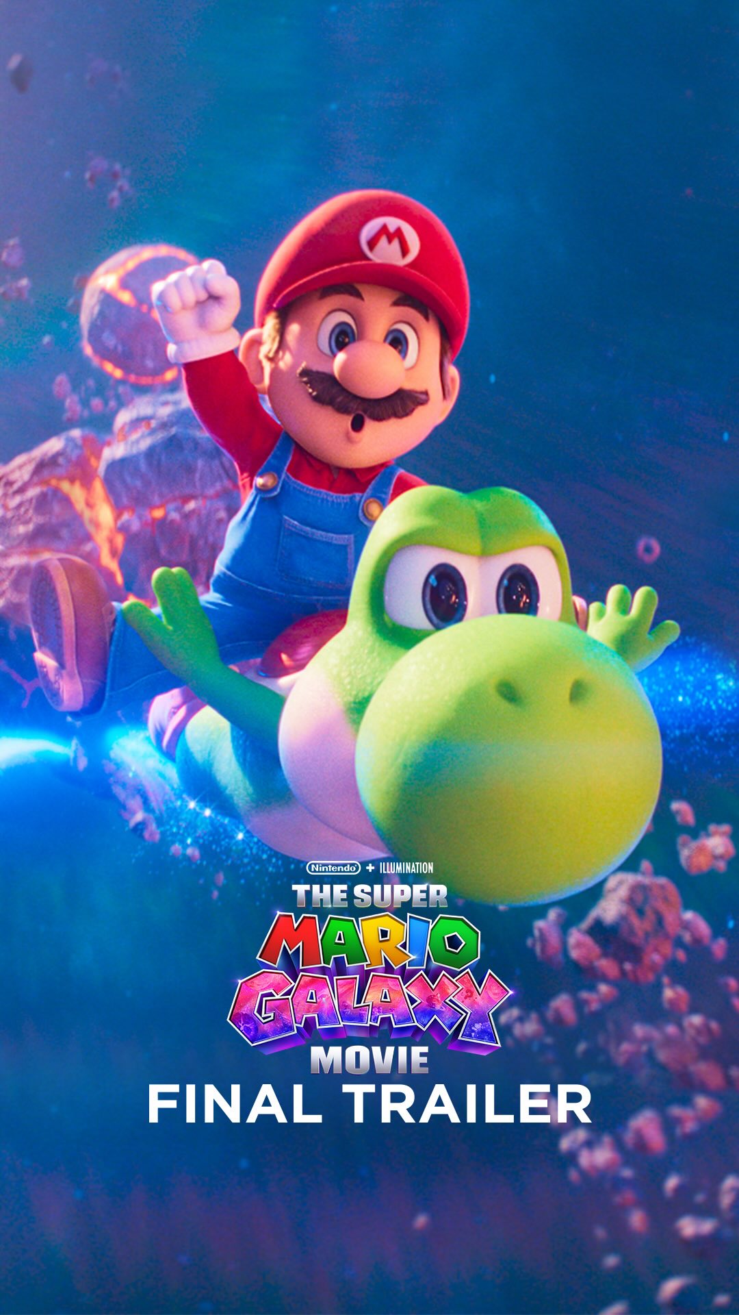 It takes a lot of star power to save the galaxy. Don’t miss The Super Mario Galaxy Movie, in theaters April 1. Get tickets now.
