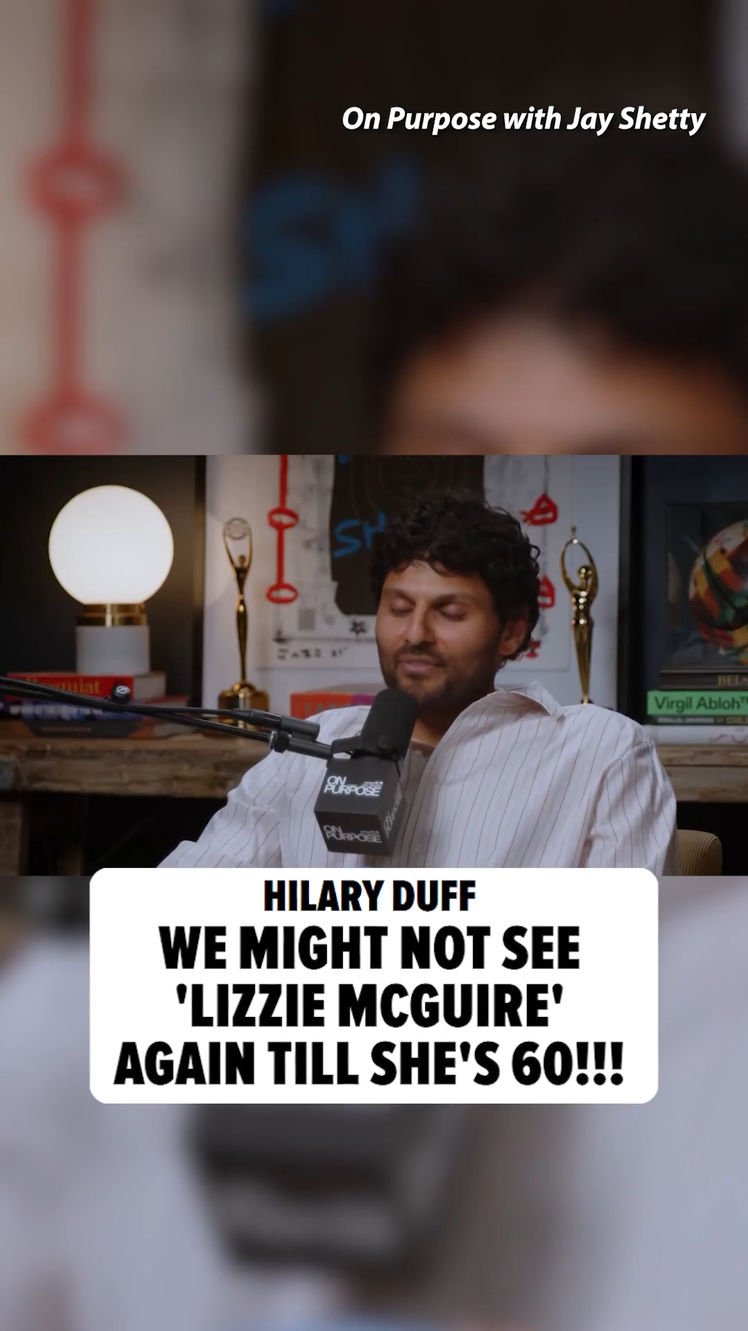 The 2020 "Lizzie McGuire" reboot got canned pretty quickly ... but we may be getting another one -- in about 20 years!

🎥: On Purpose with Jay Shetty

Full story at the link in bio.