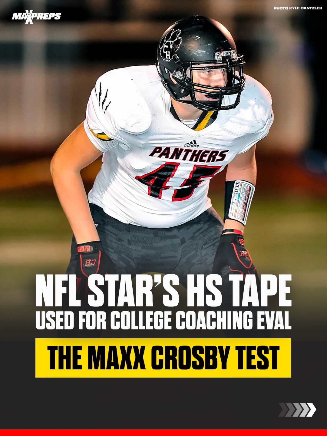 Imagine losing a job offer because you evaluated Maxx Crosby’s HS tape low 🤯😳

( via @bussinwtb )