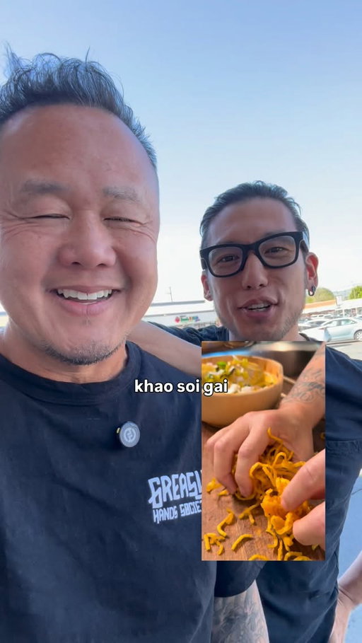 Chef’s Challenge: Khao Soi in 30 minutes with Chef @chefshota 
Impossible? Let’s find out.
Part 1 — the market run. 🍜