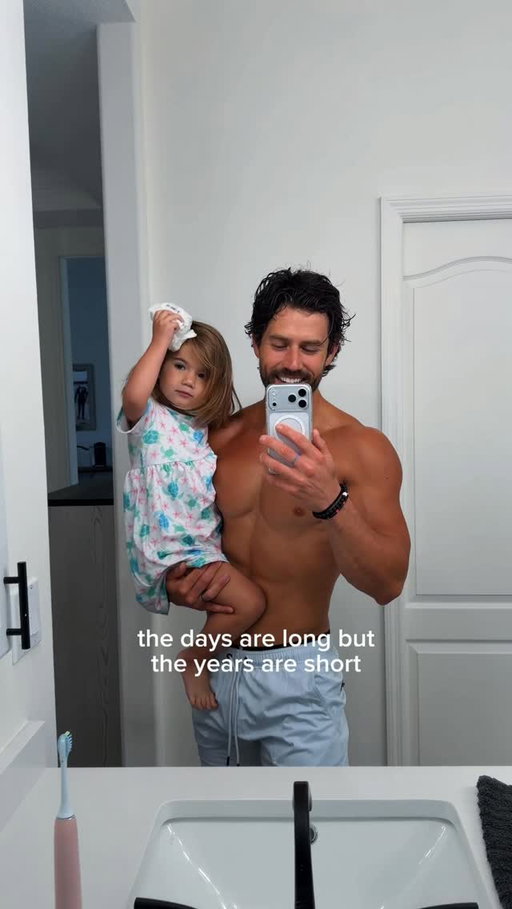 3 years flew by 🥹❤️‍🔥🤟 What’s your best parenting advice? 

Drop some wisdom for us 👇

#dadlife #girldad #fatherhood
