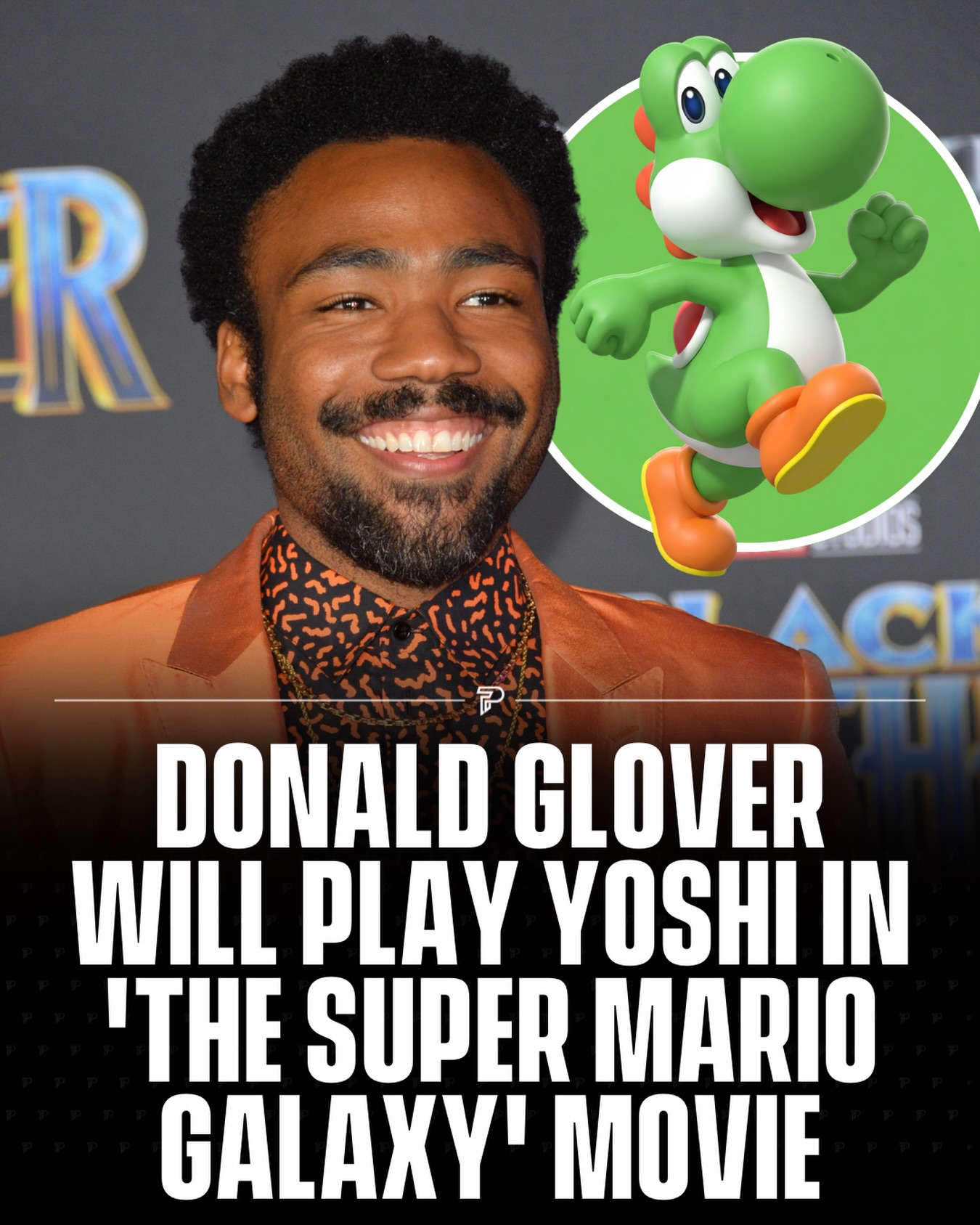 Donald Glover has officially been cast as the voice of Yoshi in “The Super Mario Galaxy Movie,” and Nintendo says he will voice the character in all languages and territories worldwide.
The news was announced alongside the film’s final trailer in a Nintendo Direct. The movie is set to release April 1, 2026 in the US and many other markets, with Japan getting it on April 24.

via Nintendo

#Pubity #Viral #Film