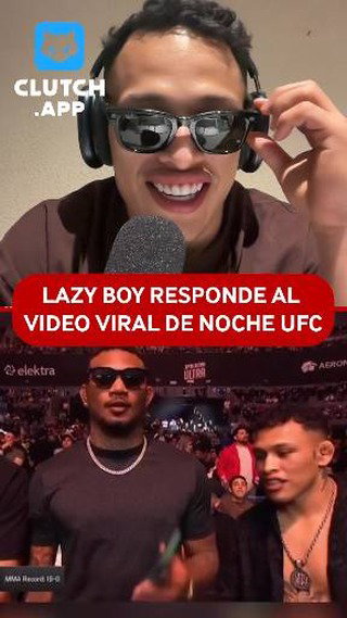 Lazy Boy rompe el silencio sobre su momento viral con Michael Morales 👀😳

#lazyboy #ufc #michaelmorales #islammakhachev