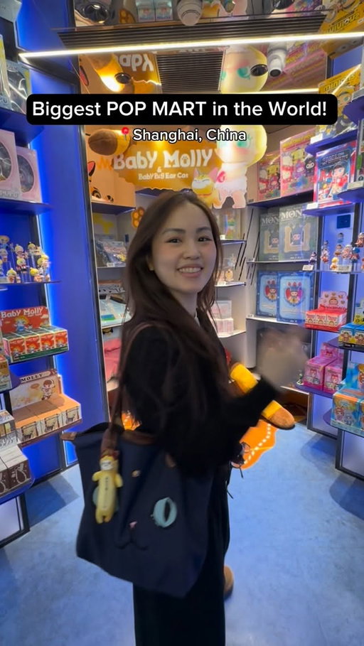 A must visit when you’re in Shanghai, China 🇨🇳 

📍POP MART Flagship
299 Nanjing East Road, Huangpu District, Shanghai, Hongyi International Plaza, F1/F2