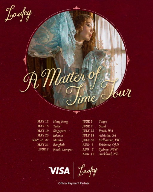 The time has come. ⏳🎶

Visa cardholders get first access to Laufey: A Matter of Time Tour - pre‑sale now live. 

Link in bio.