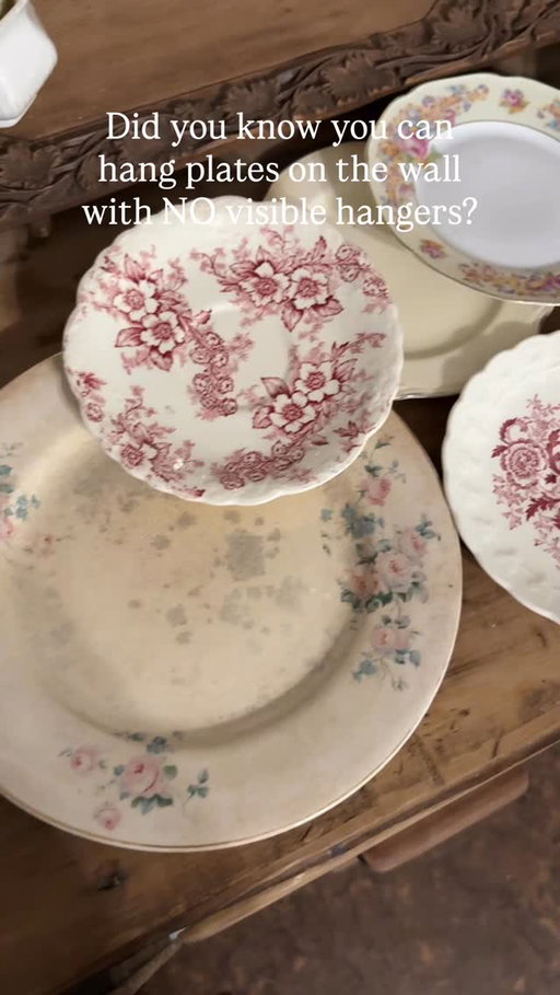 Creating a plate wall? You need these 😊

These adhesive plate hangers stick right to the back of your plates — no visible hooks or wires. Just wet the glue, press onto the plate, and let it dry.

They’re secure and removable (just soak the plate to take them off). I’ve been using them for years and they’re a game changer for plate walls.

Comment PLATE and I’ll send you the link!

#platewall #cottagecoreaesthetic #englishcottagestyle #gamechanger