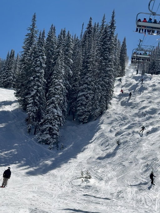 #ski4ms  got a full dose of Donny Saturday in Vail. Coming to Palisades  next  and Dualin’ Donny  is undefeated. Can you take him?  @ski_for_ms @palisadestahoe @donnypelletier207