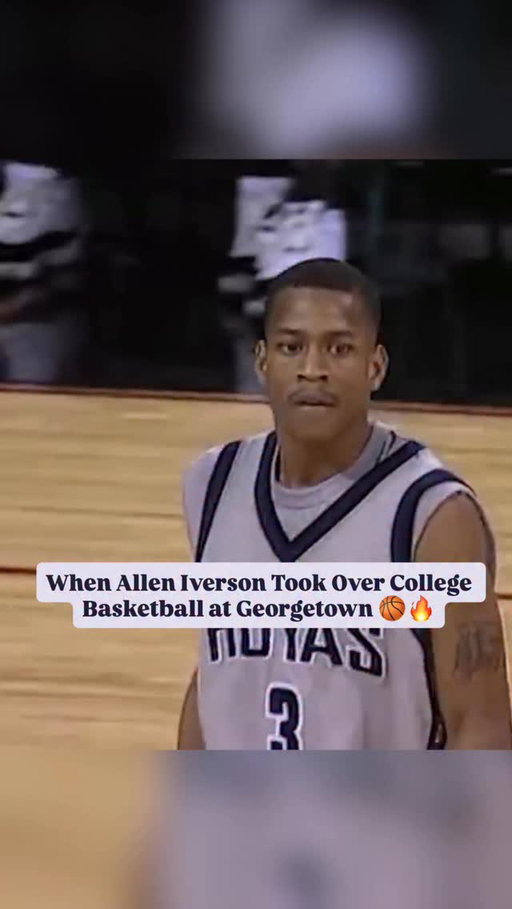 “The Answer,” @theofficialai3 was terrorizing the NCAA. 🔥
In just two seasons at Georgetown, AI:
🏀 23.0 PPG
🎯 4.6 APG
💪 3.6 RPG
🛑 3.2 SPG
During the 1996 NCAA Tournament, Iverson dropped 111 points in just 4 games and led the Hoyas to the Elite Eight.
He left as Georgetown’s all-time leader in scoring average and set single-season records for:
📈 926 points
📈 124 steals
📈 25.0 PPG
Some players were great in college…
AI was unstoppable. 🐐

.
.
#marchmadness #alleniverson #iverson #georgetown #collegebasketball
