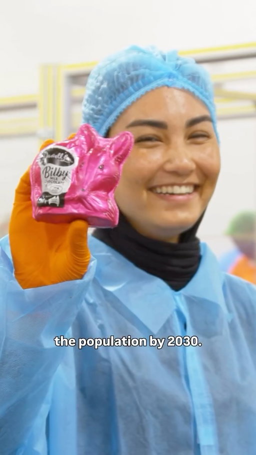 We’re tickled pink to team up once again with @savethebilbyfund to bring you our fan-favourite, Aussie-made Milk Chocolate Bilbies. 💗​

Back in 1999, we proudly partnered with the Save the Bilby Fund to help protect these iconic Australian animals from extinction and we’re still hopping strong together today.​

Over the last four years, we’ve proudly donated over $500,000 to help protect Australia’s beloved Bilbies. 🩷​

20c from every Bilby sold goes directly to the Save the Bilby Fund, supporting their national breeding program and their mission to see 10,000 Bilbies hopping around Australia by 2030. 🐾​

Want to get involved? Learn more and donate directly at savethebilbyfund.com.au. ​

🛒 Grab your Milk Chocolate Bilbies now at leading supermarkets nationwide.​

#DLMakesItBetter #PalmOilFree #Easter #Chocolate