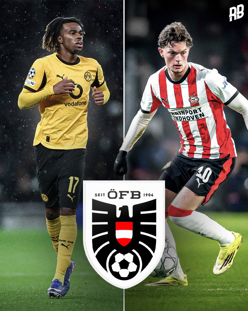 Wow… 2022 Euros U19 winner Carney Chukwuemeka and rising PSV baller Paul Wanner have BOTH switched their international allegiance to Austria ahead of the World Cup 🤯🇦🇹

Dortmund baller Carney Chukwuemeka has been capped up to U20 level with England and was part of the U19 side that won the 2022 European Championship… 🏆

Paul met Ralf Rangnick in November 2022 to watch and meet the senior national team… he joins him 4 years on from Germany.

A HUGE injection of talent. This young Austrian team are gonna be ones to watch at the World Cup this summer. 👀