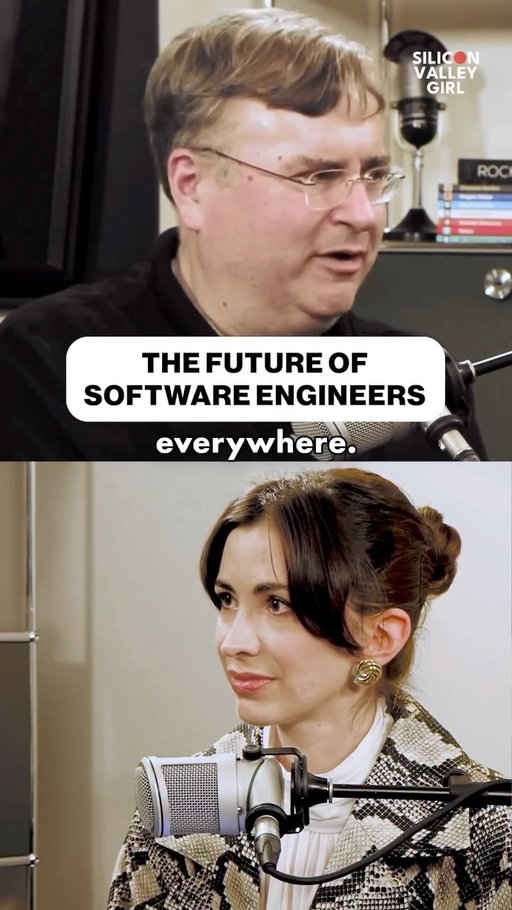 The future of software engineers according to @LinkedIn co-founder Reid Hoffman

DM me “LINK” to watch the full episode!