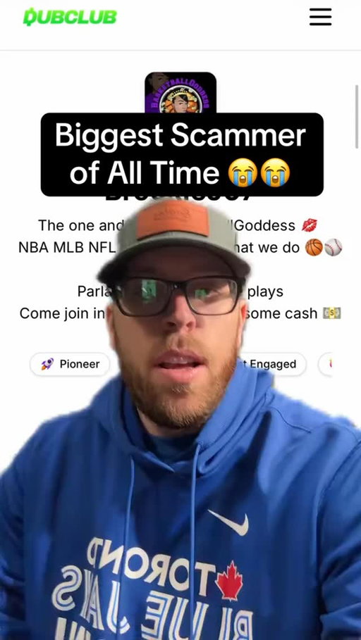 I would like to introduce you to one of the biggest scammers of all time! #sportsbetting #nba